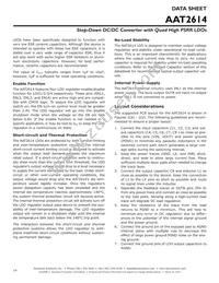 AAT2614IDG-2-T1 Datasheet Page 14