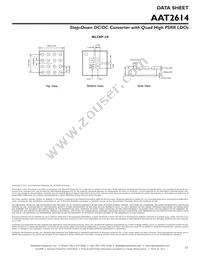 AAT2614IDG-2-T1 Datasheet Page 21