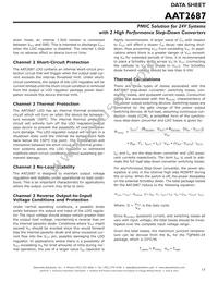 AAT2687IFK-AI-T1 Datasheet Page 13