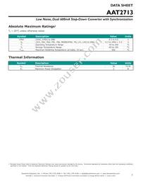 AAT2713IVN-AA-T1 Datasheet Page 3