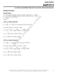 AAT2713IVN-AA-T1 Datasheet Page 17
