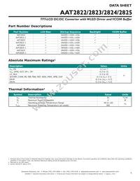 AAT2822IBK-1-T1 Datasheet Page 5