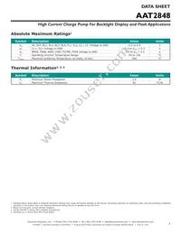 AAT2848IDG-T1 Datasheet Page 3