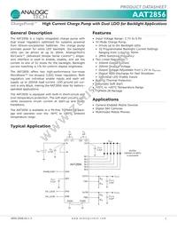 AAT2856INJ-EE-T1 Datasheet Cover