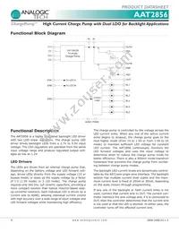 AAT2856INJ-EE-T1 Datasheet Page 8