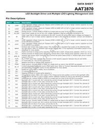 AAT2870IUW-T1 Datasheet Page 3