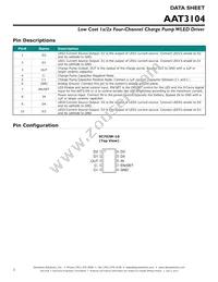 AAT3104IJQ-2-T1 Datasheet Page 2