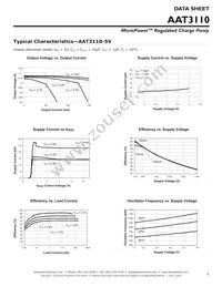 AAT3110IGU-5.0-T1 Datasheet Page 5