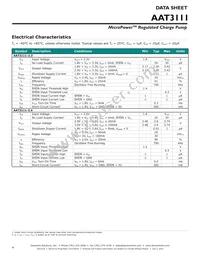 AAT3111IGU-3.3-T1 Datasheet Page 4