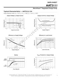 AAT3111IGU-3.3-T1 Datasheet Page 7