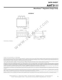 AAT3111IGU-3.3-T1 Datasheet Page 15