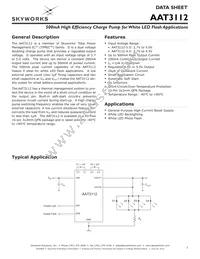 AAT3112IVN-5.0-T1 Datasheet Cover