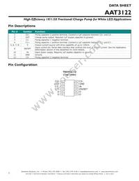 AAT3122ITP-T1 Datasheet Page 2