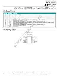 AAT3157ITP-T1 Datasheet Page 2