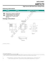 AAT3172IWP-T1 Datasheet Page 14