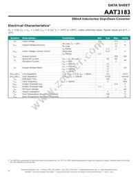 AAT3183IJS-1.5-T1 Datasheet Page 4