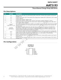 AAT3193IJQ-4-T1 Datasheet Page 2