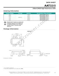 AAT3215IGV-3.6-T1 Datasheet Page 15