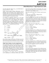 AAT3218IGV-3.0-T1 Datasheet Page 11