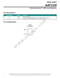 AAT3220IGY-3.3-T1 Datasheet Page 2