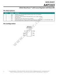 AAT3223IGU-3.3-T1 Datasheet Page 2