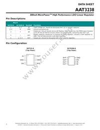 AAT3238IGU-1.8-000 Datasheet Page 2