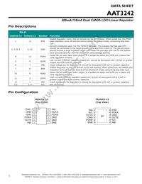 AAT3242IWP-IQ-T1 Datasheet Page 2