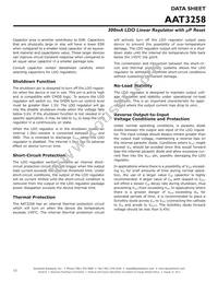AAT3258ITS-3.3-R-T1 Datasheet Page 12