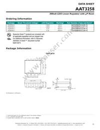 AAT3258ITS-3.3-R-T1 Datasheet Page 15
