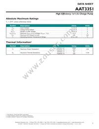 AAT3351IWP-T1 Datasheet Page 3