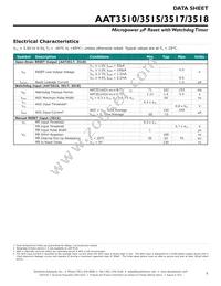 AAT3517IGV-2.93-C-C-T1 Datasheet Page 5