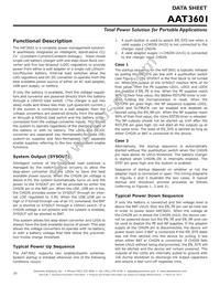 AAT3601IIH-T1 Datasheet Page 20