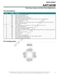 AAT3604BISK-T1 Datasheet Page 3