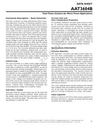 AAT3604BISK-T1 Datasheet Page 23