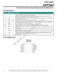 AAT3663IWO-8.4-1-T1 Datasheet Page 2