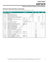 AAT3670ISK-4.2-T1 Datasheet Page 5