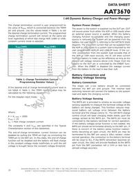 AAT3670ISK-4.2-T1 Datasheet Page 22