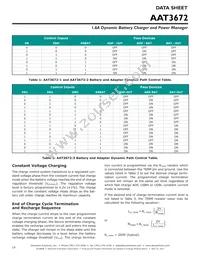 AAT3672IWO-4.2-3-T1 Datasheet Page 14