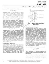 AAT3672IWO-4.2-3-T1 Datasheet Page 16