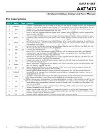 AAT3673IXN-4.2-1-T1 Datasheet Page 2