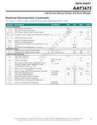 AAT3673IXN-4.2-1-T1 Datasheet Page 5