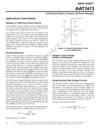 AAT3673IXN-4.2-1-T1 Datasheet Page 20