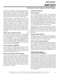 AAT3673IXN-4.2-1-T1 Datasheet Page 23