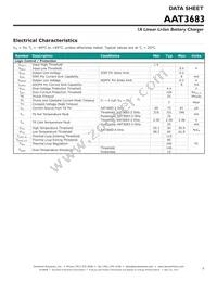 AAT3683IVN-4.2-4-T1 Datasheet Page 5