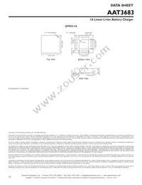 AAT3683IVN-4.2-4-T1 Datasheet Page 22