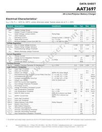 AAT3697IWP-4.2-T1 Datasheet Page 4