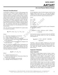 AAT3697IWP-4.2-T1 Datasheet Page 15