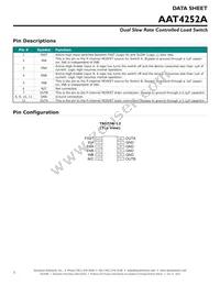 AAT4252AITP-3-T1 Datasheet Page 2