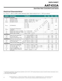 AAT4252AITP-3-T1 Datasheet Page 4