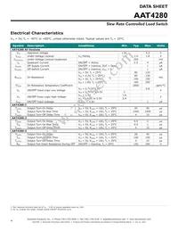 AAT4280IGU-1-T1 Datasheet Page 4